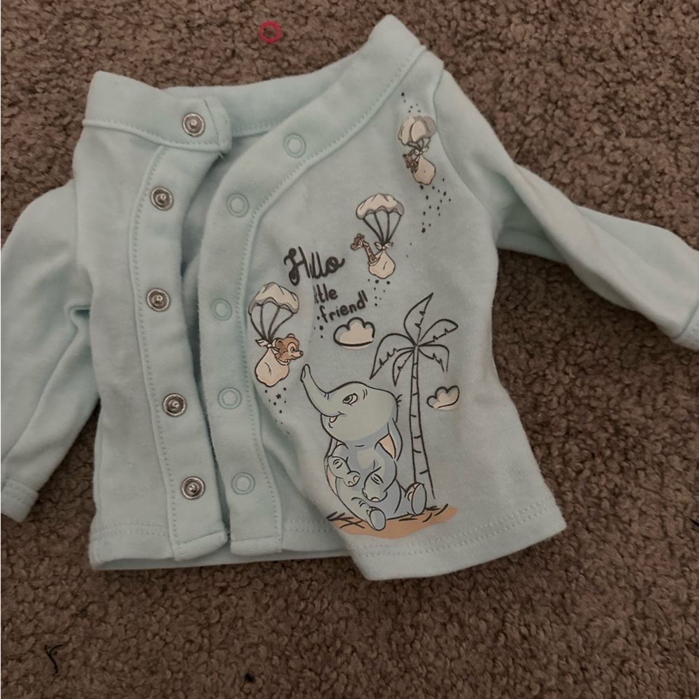 Disney baby’s button up top